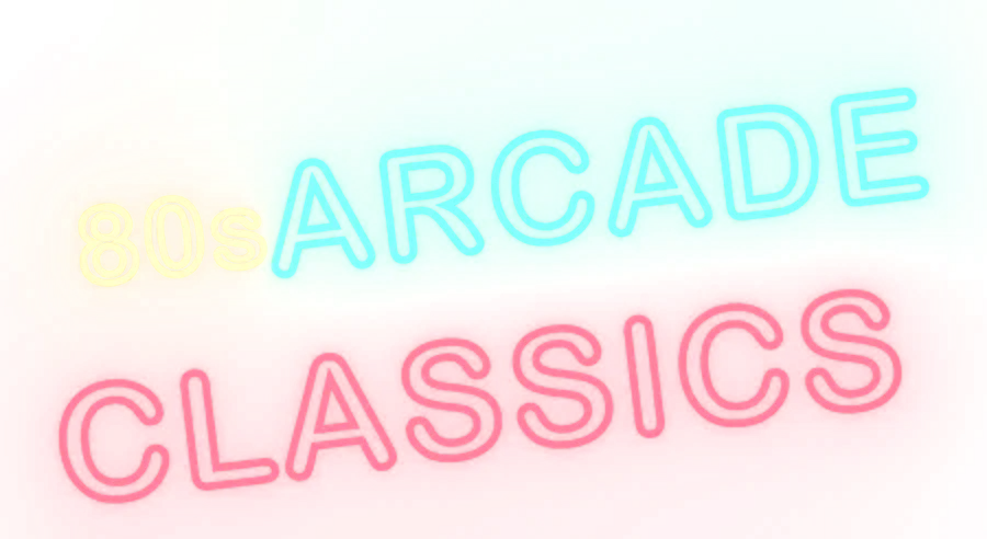 80s Arcade Classics neon sign